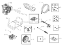 Page A Diagram and Parts List for 020224-0  Briggs and Stratton Pressure Washer